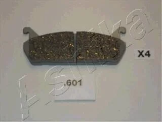 Тормозные колодки дисковые, комплект ASHIKA 51-06-601