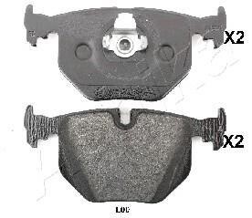 Тормозные колодки дисковые, комплект ASHIKA 51-0L-L00