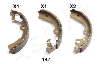 Колодки тормозные барабанные, комплект ASHIKA 55-01-147