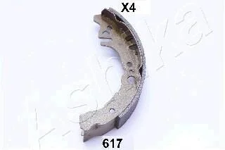 Колодки тормозные барабанные, комплект ASHIKA 55-06-617