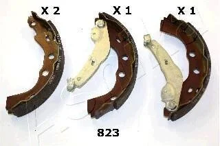 Колодки тормозные барабанные, комплект ASHIKA 5508823