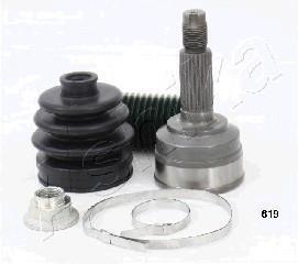 Шарнир равных угловых скоростей (ШРУС) ASHIKA 62-06-619