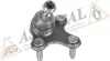 Опора кульова (передня/знизу/L) Audi A3 06-/VW Golf IV 05- ASMETAL 10VW1606 (фото 2)