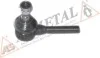 Наконечник тяги рульової (L) Opel Omega B (внутр.) ASMETAL 17OP3177 (фото 2)