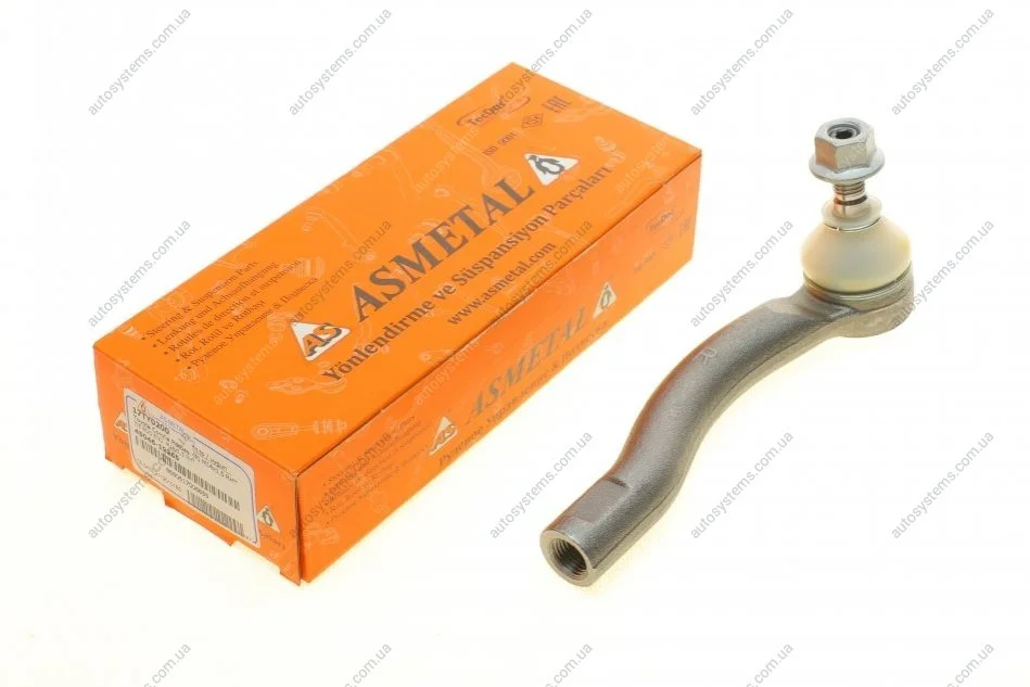 Наконечник тяги рульової (R) Toyota Corolla 02-07/Yaris 05- ASMETAL 17TY0200 (фото 1)