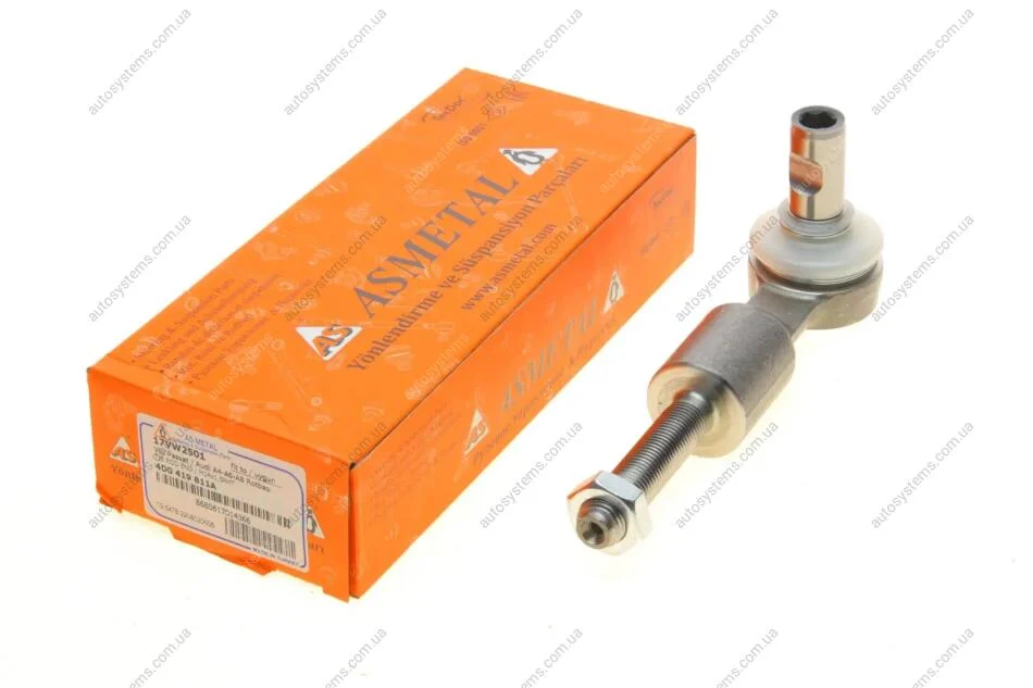 Наконечник тяги рульової Audi A4/A6/VW Passat B5 96-05 ASMETAL 17VW2501 (фото 1)