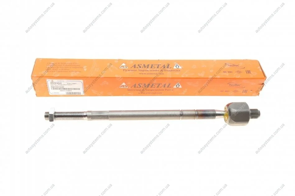 Тяга рульова Skoda Fabia 99- (L=330mm) (M16x1.5/M14x1.5) ASMETAL 20VW2010 (фото 1)