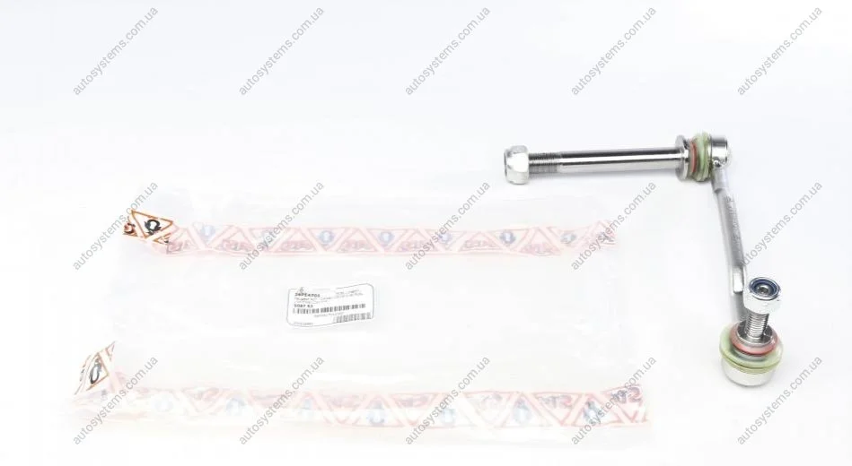 Тяга стабілізатора (переднього) (R) Citroen C5/C6/Peugeot 407 1.6-3.0 04- (L=200.5mm) ASMETAL 26PE4701 (фото 1)