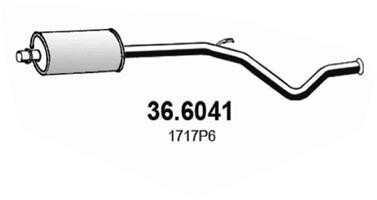 Резонатор глушителя ASSO 36.6041