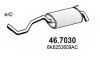 Глушитель, задняя часть ASSO 46.7030 (фото 1)