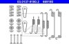 Комплект монтажный тормозных колодок ATE 03.0137-9180.2 (фото 1)