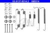 Комплект монтажный тормозных колодок ATE 03.0137-9314.2 (фото 1)