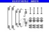 Комплект монтажный тормозных колодок ATE 03.0137-9319.2 (фото 1)