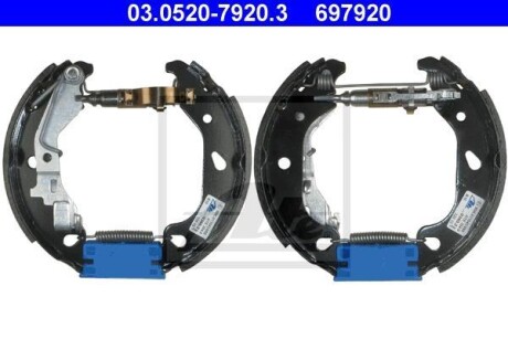 Колодки тормозные барабанные, комплект ATE 03.0520-7920.3