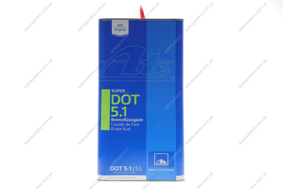 Рідина гальмівна Super DOT 5.1 (5L) ATE 03.9901-6603.2 (фото 1)
