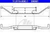 Планка супорта (переднього) прижимна (к-кт) BMW 3 (E46)/5 /7 (E32) -05/X3 (E83) 03-12 (-Teves) ATE 11.8116-0083.1 (фото 1)