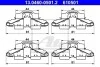 Комплект монтажный тормозных колодок ATE 13.0460-0501.2 (фото 1)