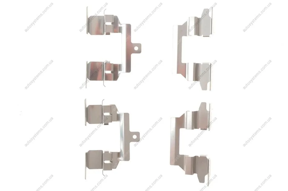 Планка супорта (заднього) прижимна (к-кт) Renault Koleos 09-/Nissan X-Trail 07-13 ATE 13.0460-0527.2 (фото 1)