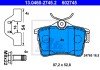 Гальмівні колодки, дискові ATE 13.0460-2745.2 (фото 1)