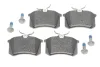 Колодки гальмівні (задні) Audi/Seat/Skoda Fabia/Octavia/VW Caddy/Passat 96-/Renault Megane 97-03 (Lucas/TRW) ATE 13.0460-2787.2 (фото 1)