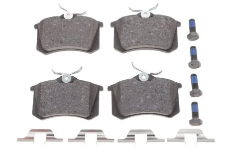 Колодки гальмівні (задні) VW Golf/Passat 83-02/ Peugeot 405 87-96 (87.1x52.8x15.2) ATE 13.0460-2937.2