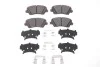 Колодки гальмівні (передні) Hyundai Elantra 10-/ i30 11-/ Kia Ceed 12- (Mando) (з аксесуарами) ATE 13.0460-5645.2 (фото 1)
