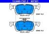 Гальмівні колодки, дискові ATE 13.0460-7301.2 (фото 1)