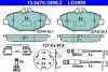 Тормозные колодки дисковые CERAMIC, комплект ATE 13.0470-3999.2 (фото 1)