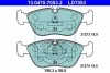 Тормозные колодки дисковые CERAMIC, комплект ATE 13.0470-7053.2 (фото 1)