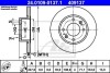 Тормозной диск задний невентилируемый ATE 24.0109-0137.1 (фото 1)