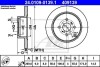 Тормозной диск задний невентилируемый ATE 24.0109-0139.1 (фото 1)