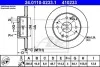 Тормозной диск задний невентилируемый ATE 24.0110-0233.1 (фото 1)