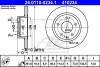 Тормозной диск задний невентилируемый ATE 24.0110-0234.1 (фото 1)