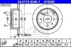 Тормозной диск задний невентилируемый ATE 24.0110-0240.1 (фото 1)