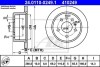 Тормозной диск задний невентилируемый ATE 24.0110-0249.1 (фото 1)