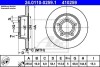 Тормозной диск задний невентилируемый ATE 24.0110-0259.1 (фото 1)