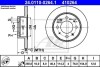 Тормозной диск задний невентилируемый ATE 24.0110-0264.1 (фото 1)