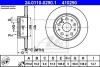 Тормозной диск задний невентилируемый ATE 24.0110-0290.1 (фото 1)