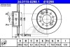 Тормозной диск задний невентилируемый ATE 24.0110-0298.1 (фото 1)