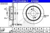 Тормозной диск задний невентилируемый ATE 24.0110-0324.1 (фото 1)