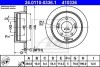 Тормозной диск задний невентилируемый ATE 24.0110-0336.1 (фото 1)