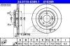 Тормозной диск задний невентилируемый ATE 24.0110-0369.1 (фото 1)