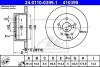 Тормозной диск ATE 24.0110-0399.1 (фото 1)