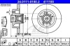 Тормозной диск задний невентилируемый ATE 24.0111-0100.2 (фото 1)