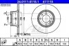 Тормозной диск передний невентилируемый ATE 24.0111-0115.1 (фото 1)