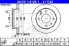 Тормозной диск передний невентилируемый ATE 24.0111-0125.1 (фото 1)
