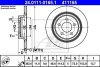 Тормозной диск задний невентилируемый ATE 24.0111-0165.1 (фото 1)