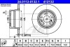 Тормозной диск задний невентилируемый ATE 24.0112-0132.1 (фото 1)