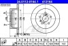 Тормозной диск задний невентилируемый ATE 24.0112-0164.1 (фото 1)