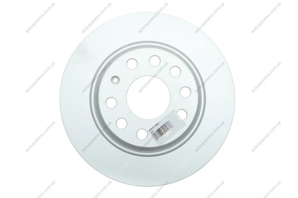 Диск гальмівний (задній) Audi A3/Skoda Octavia III/VW Golf/Passat 04-14 (282x12) (з покриттям) (повний) ATE 24.0112-0169.1 (фото 1)